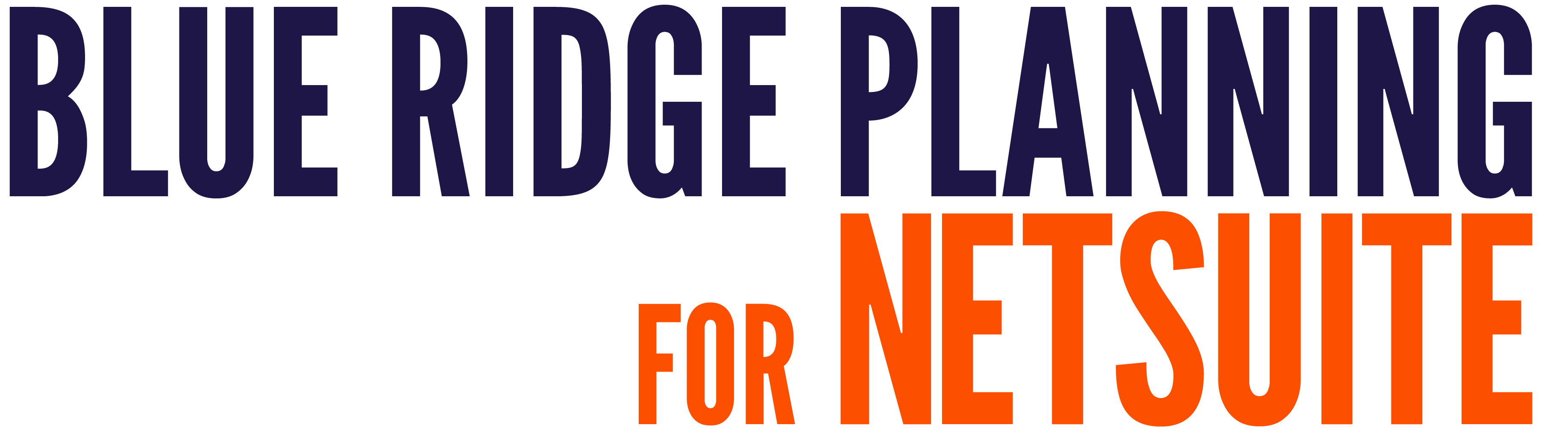 Blue Ridge Planning for NetSuite