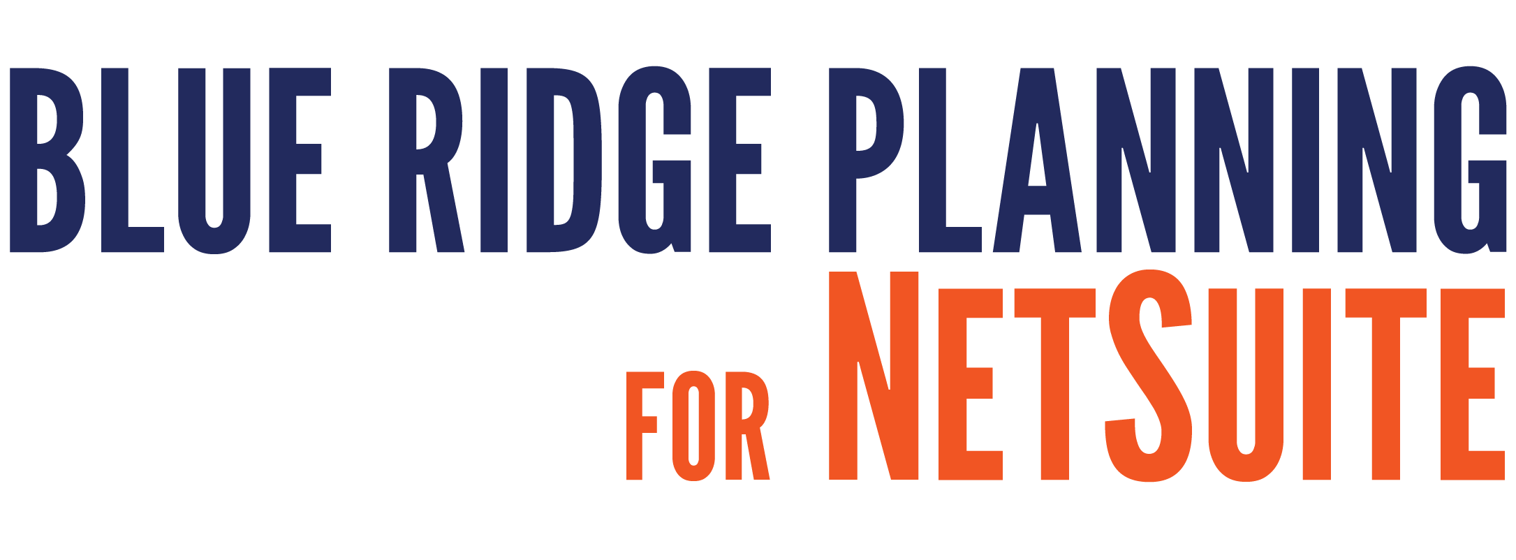 Blue Ridge Planning NetSuite